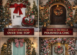 Celebrity Christmas Decor Ranked From Forgettable Stockings to Show-Stopping Front Doors