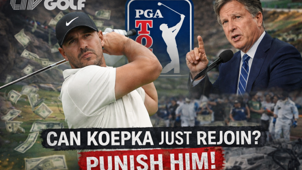 Debate Erupts Over Potential Brooks Koepka Return as Golf Analyst Argues PGA Tour Must Impose Consequences