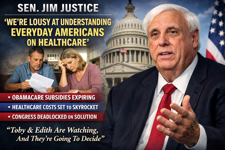 GOP Senator Jim Justice Admits Republicans Are ‘Lousy’ at Understanding Voters on Healthcare