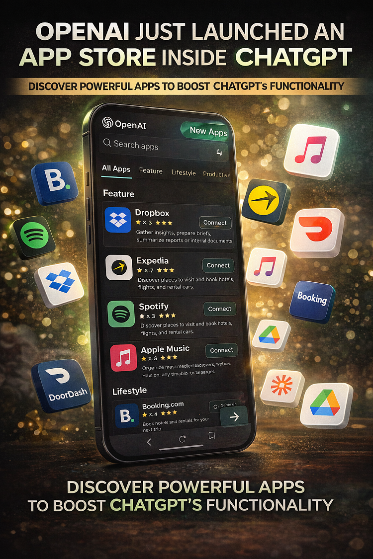 OpenAI Launches an App Store Inside ChatGPT Turning Conversations Into Actions