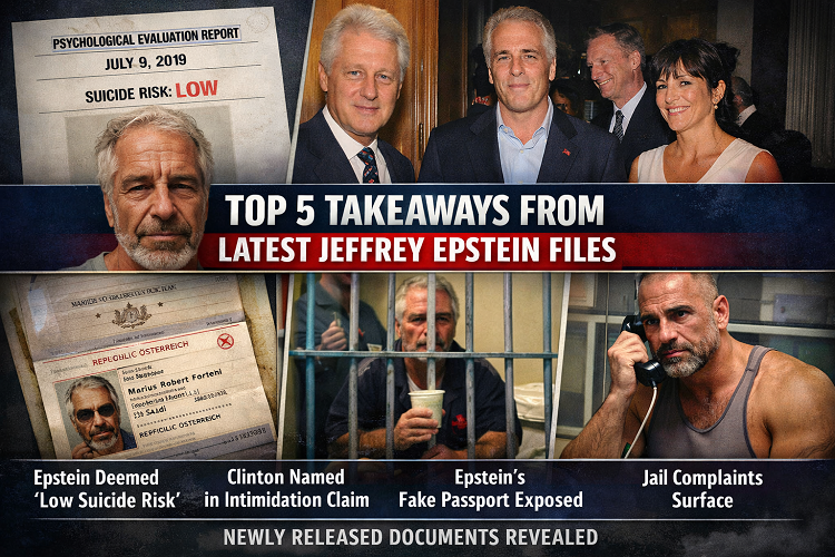 Top Five Revelations From the Latest Jeffrey Epstein Files Release