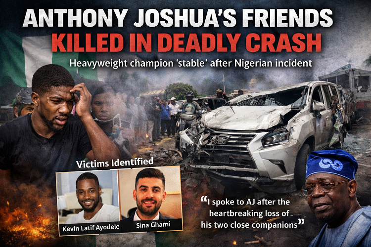 Tragedy Strikes Close to Home for Anthony Joshua as Friends Are Named Among Victims of Fatal Nigeria Crash