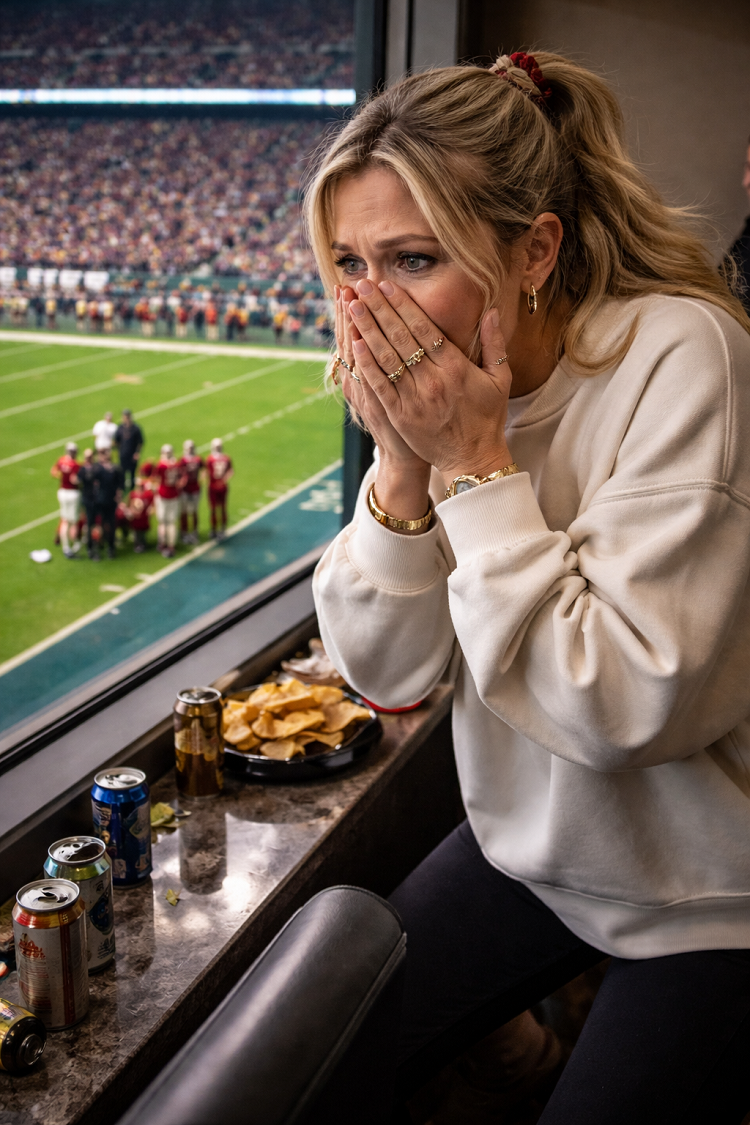 Claire Kittle’s Raw Sideline Reaction Captures the Emotional Toll of George Kittle’s Season Ending Injury