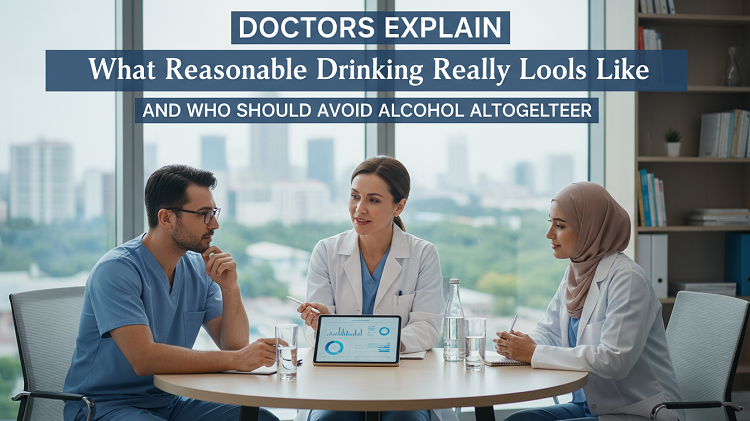 Doctors Explain What Reasonable Drinking Really Looks Like  and Who Should Consider Avoiding Alcohol Altogether