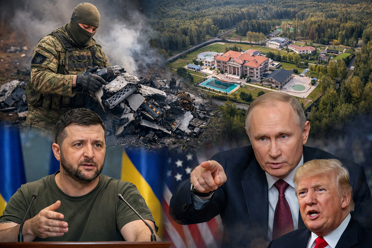 Russia Accuses Ukraine of Drone Strike on Putin-Linked Residence as Peace Efforts Stall Ahead of Trump Talks