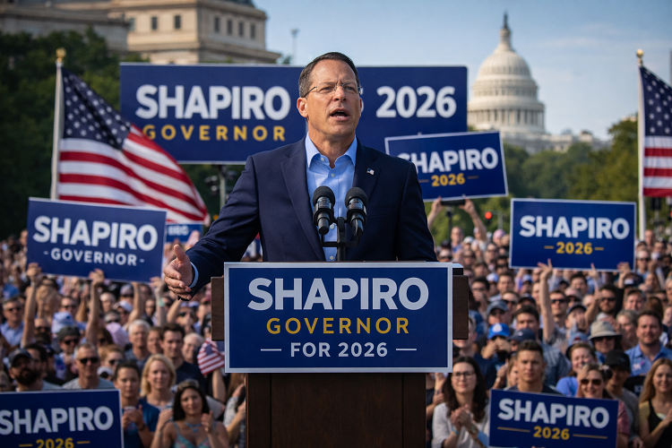 Shapiro Launches 2026 Re Election Campaign Amid Growing National Attention