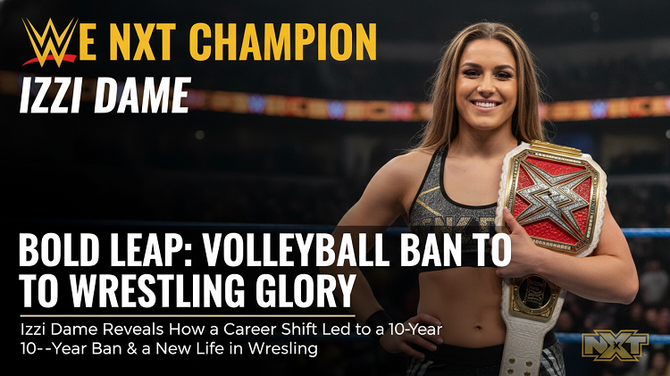 WWE NXT Champion Izzi Dame Reveals How a Bold Career Leap Led to a 10 Year Volleyball Ban and a New Life in Wrestling